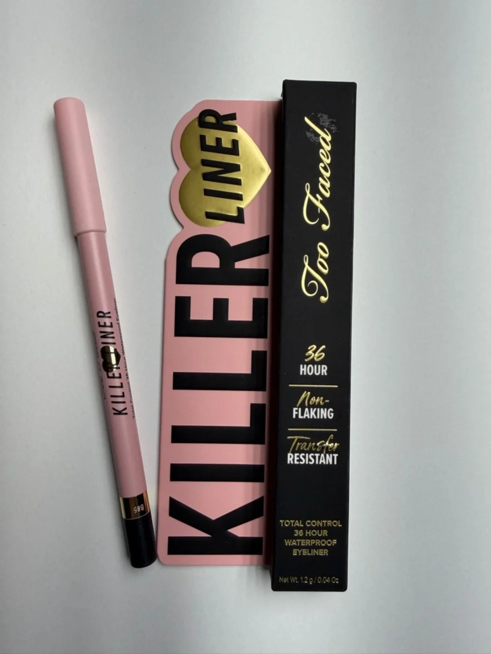 Too Faced Killer Liner Waterproof Eyeliner in “Killer Black”